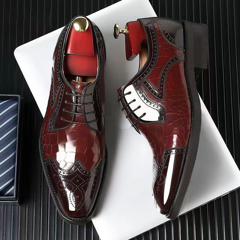 Chaussures en cuir pour hommes