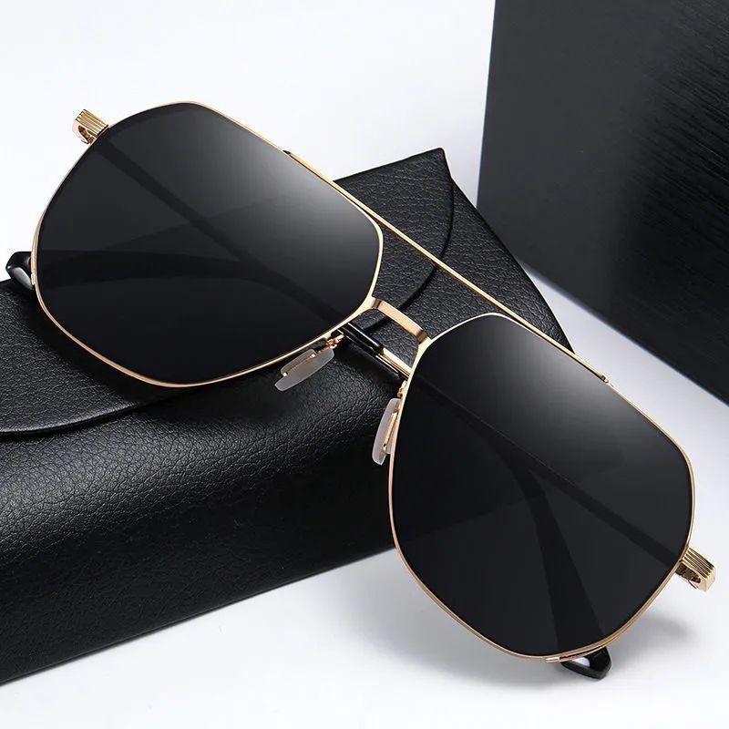 Lunettes de soleil spéciales conduite pour hommes anti-éblouissement UV