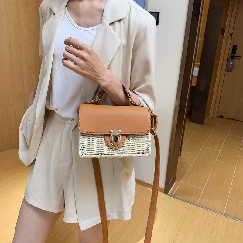 Sac carré portable pour femme