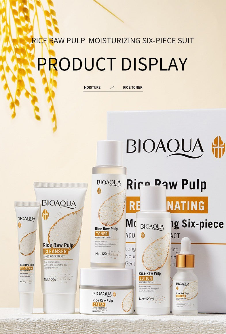 Rejuvenation Ensemble hydratant de six pièces Soins de la peau hydratants...