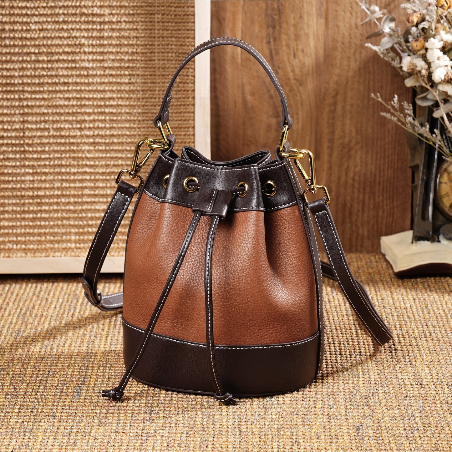 Sac à bandoulière rétro décontracté chic