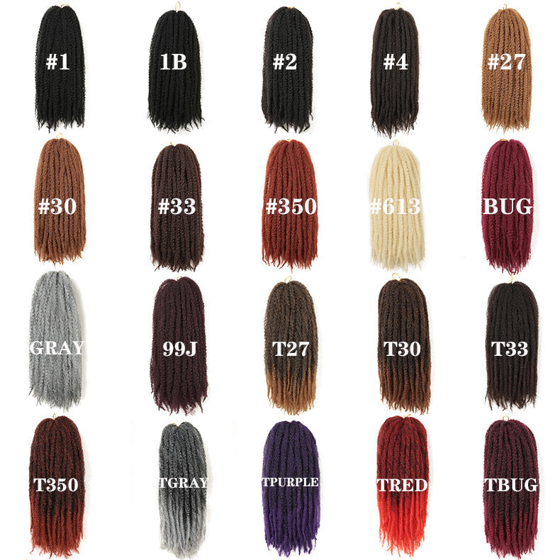 Soie haute température cheveux mi-longs bouclés