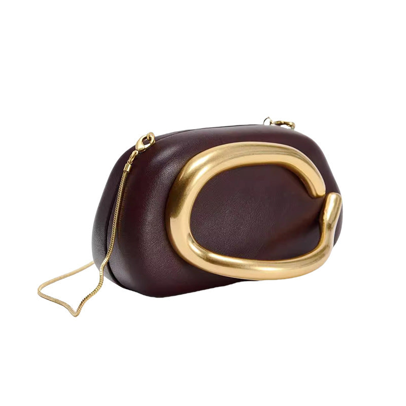 Sac en Pochette en métal rétro