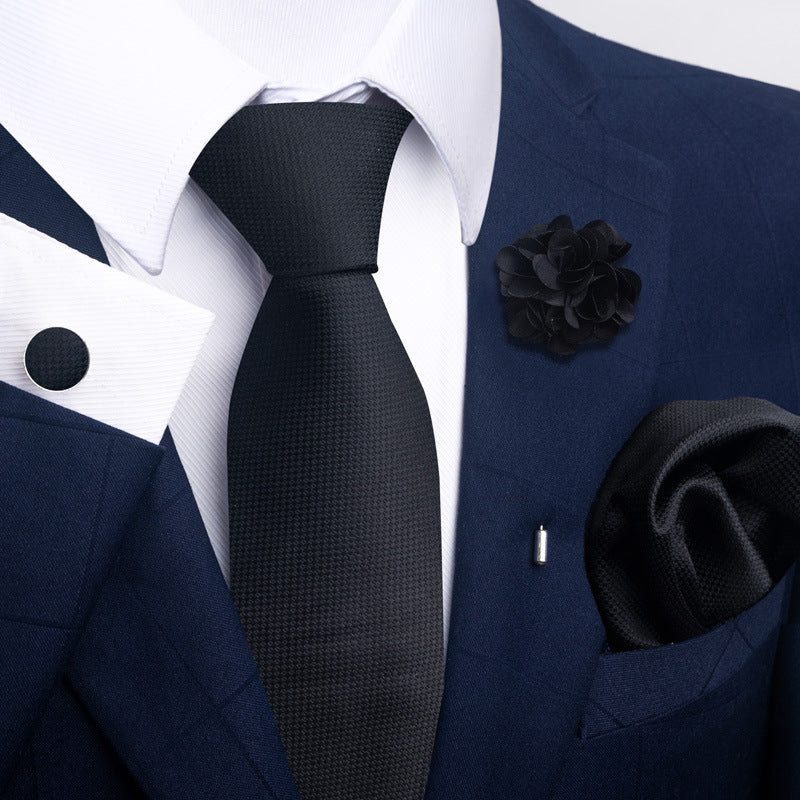 Costume cravate homme Pocket Square Combo 8