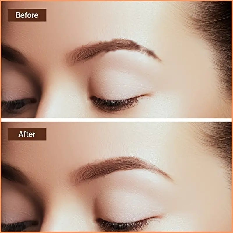 Crayon à sourcils à quatre têtes : longue durée, sans bavures