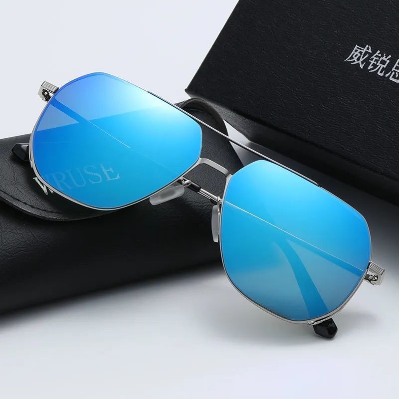 Lunettes de soleil spéciales conduite pour hommes anti-éblouissement UV
