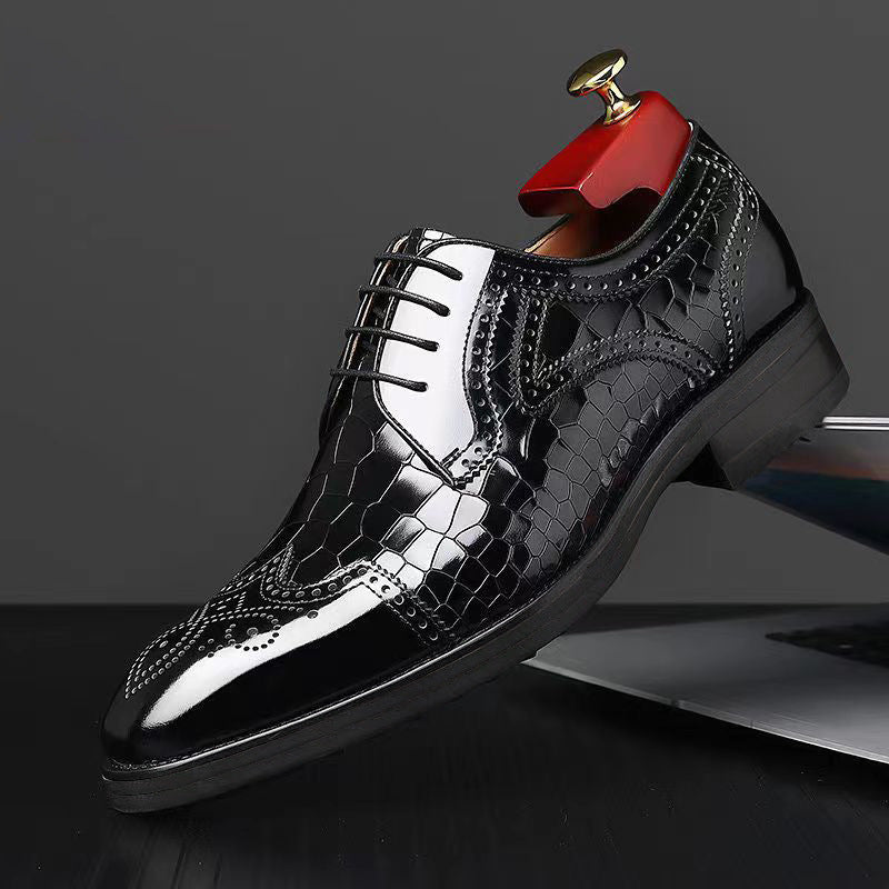 Chaussures en cuir pour hommes