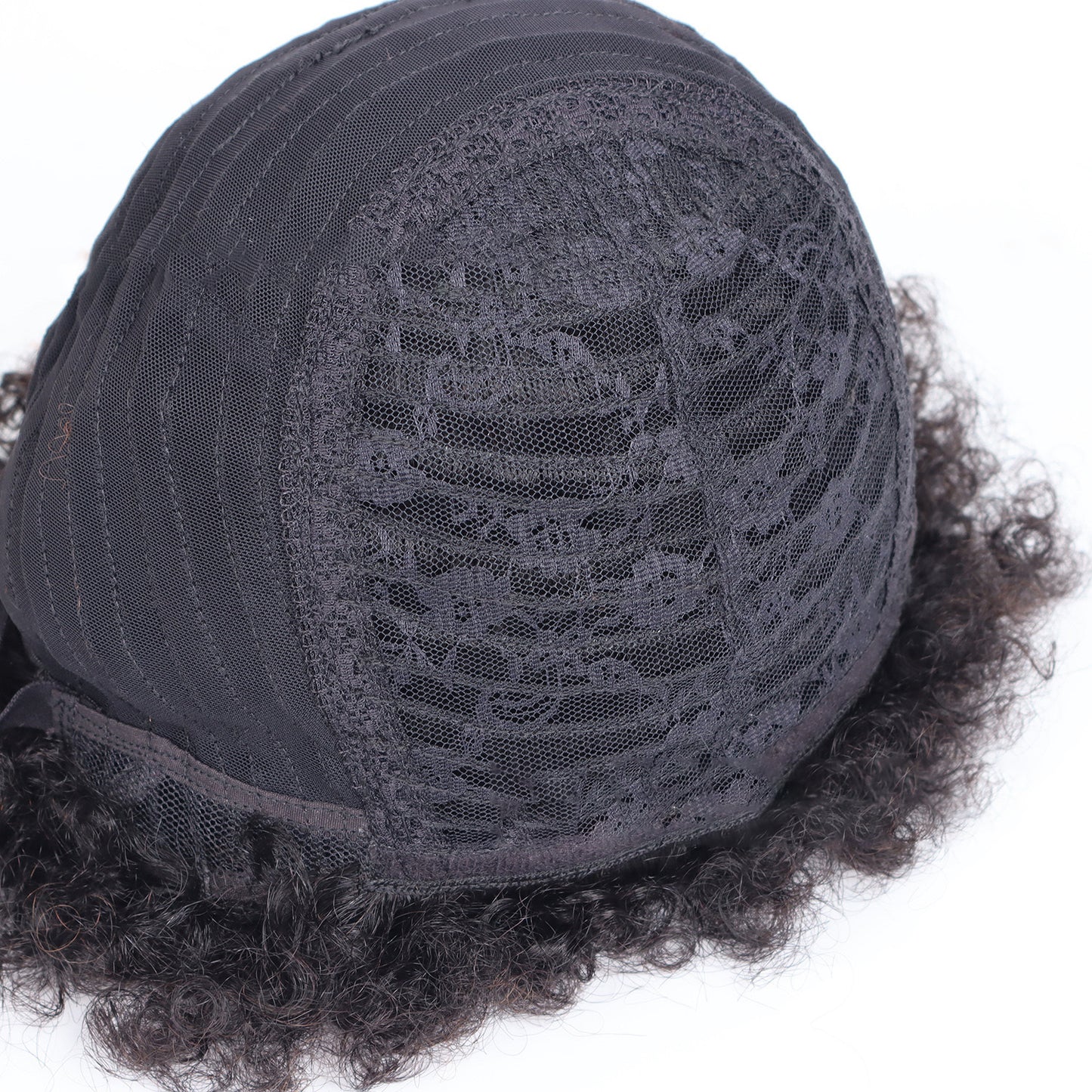 Perruques Courtes Cheveux Humains Afro Kinky Curly