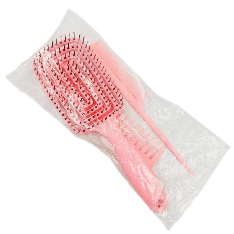 Peigne à huit griffes Ensemble de peignes multifonctionnels Creux Coiffure