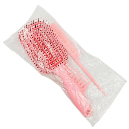 Peigne à huit griffes Ensemble de peignes multifonctionnels Creux Coiffure