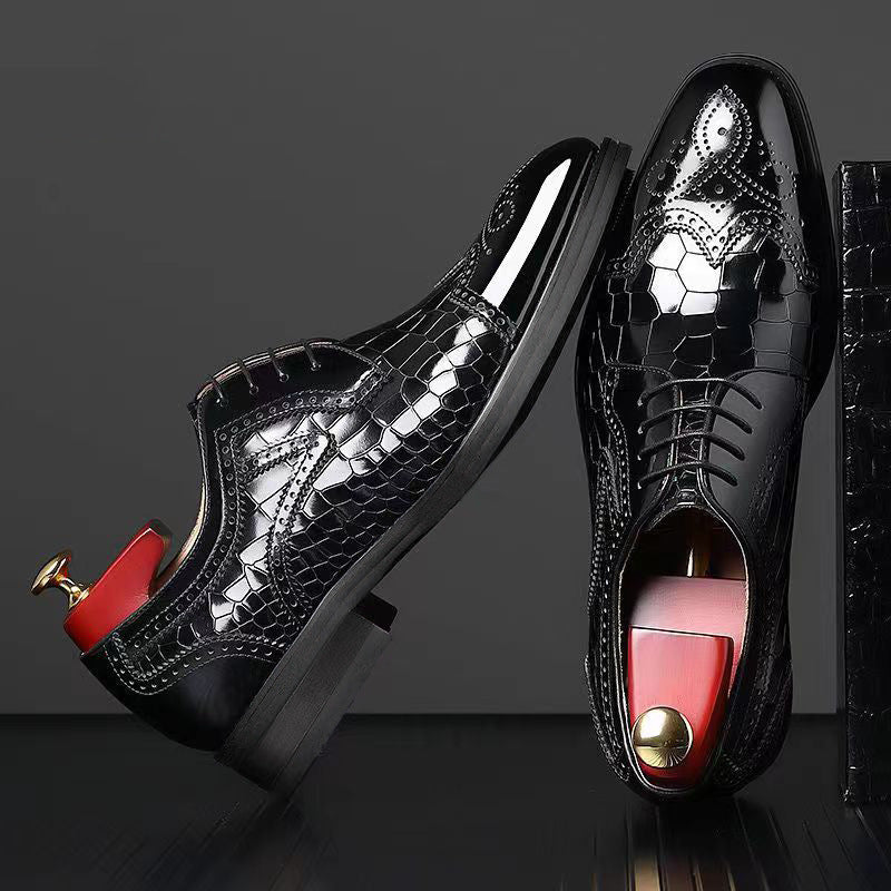 Chaussures en cuir pour hommes