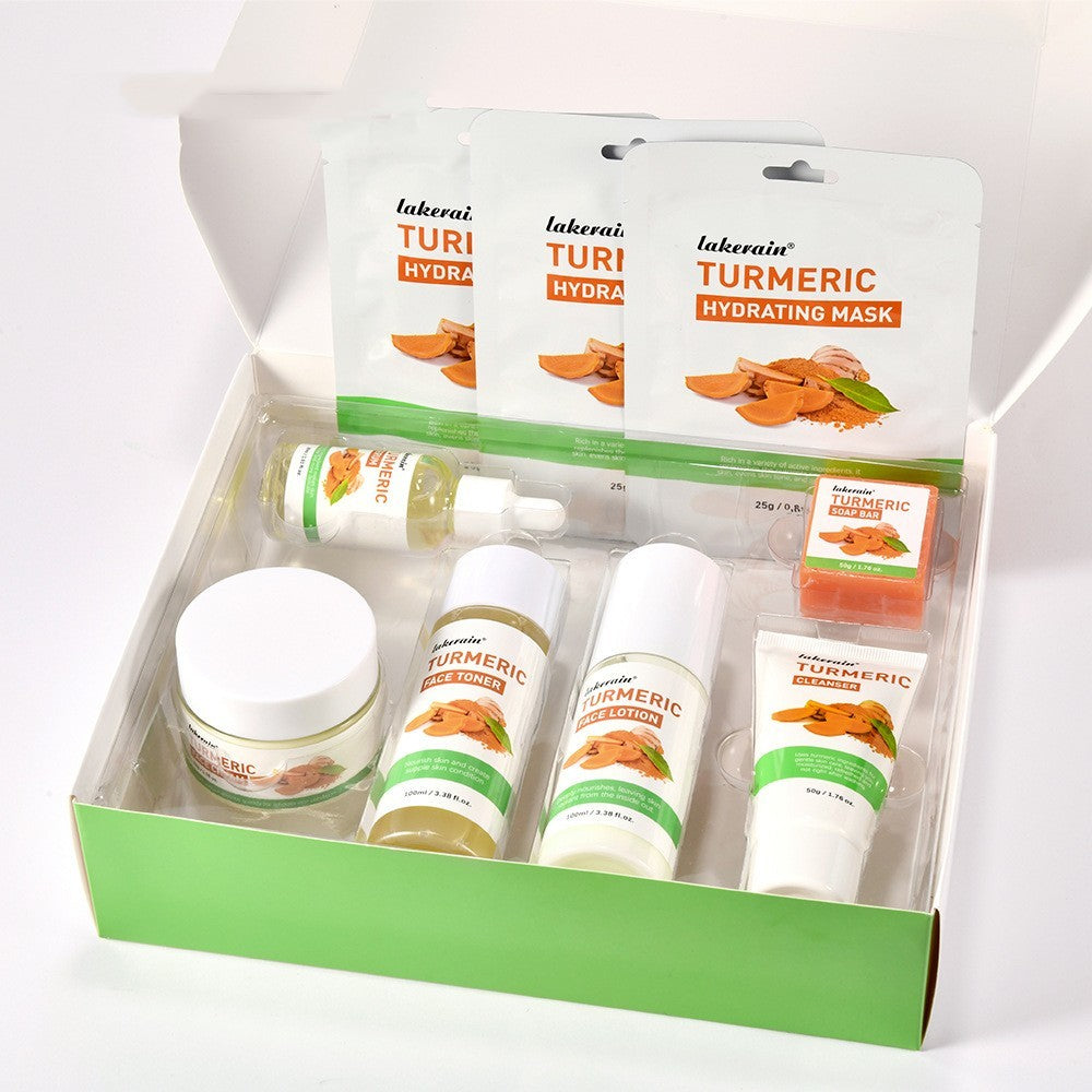 Coffret Soins de la Peau Curcuma Hydratant