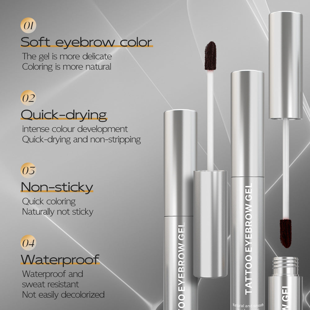 Crème à sourcils longue durée sans bave imperméable