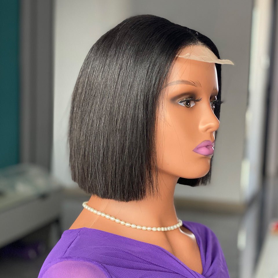 Bob Perruques de cheveux humains