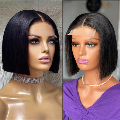 Bob Perruques de cheveux humains