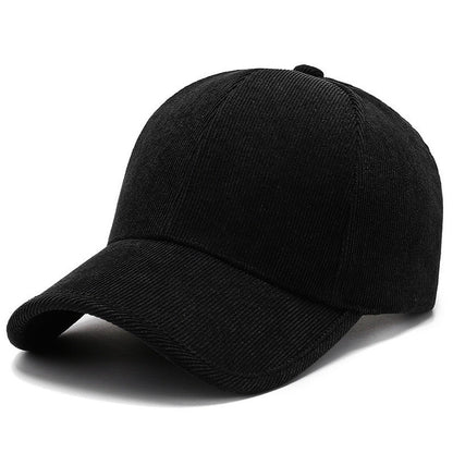 Casquette en velours côtelé quatre saisons Casual Tout assort