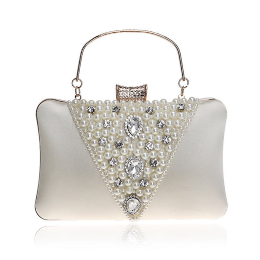 sac de soirée élégante  avec perles