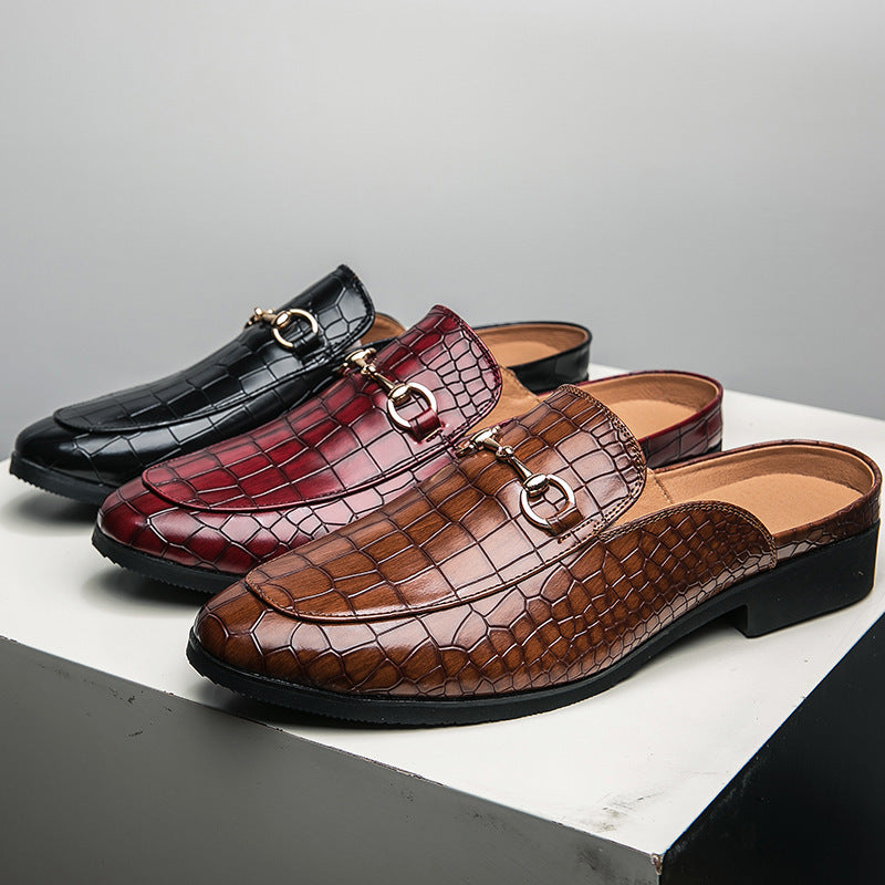 Chaussures Lazy Semi  Cuir pour Homme