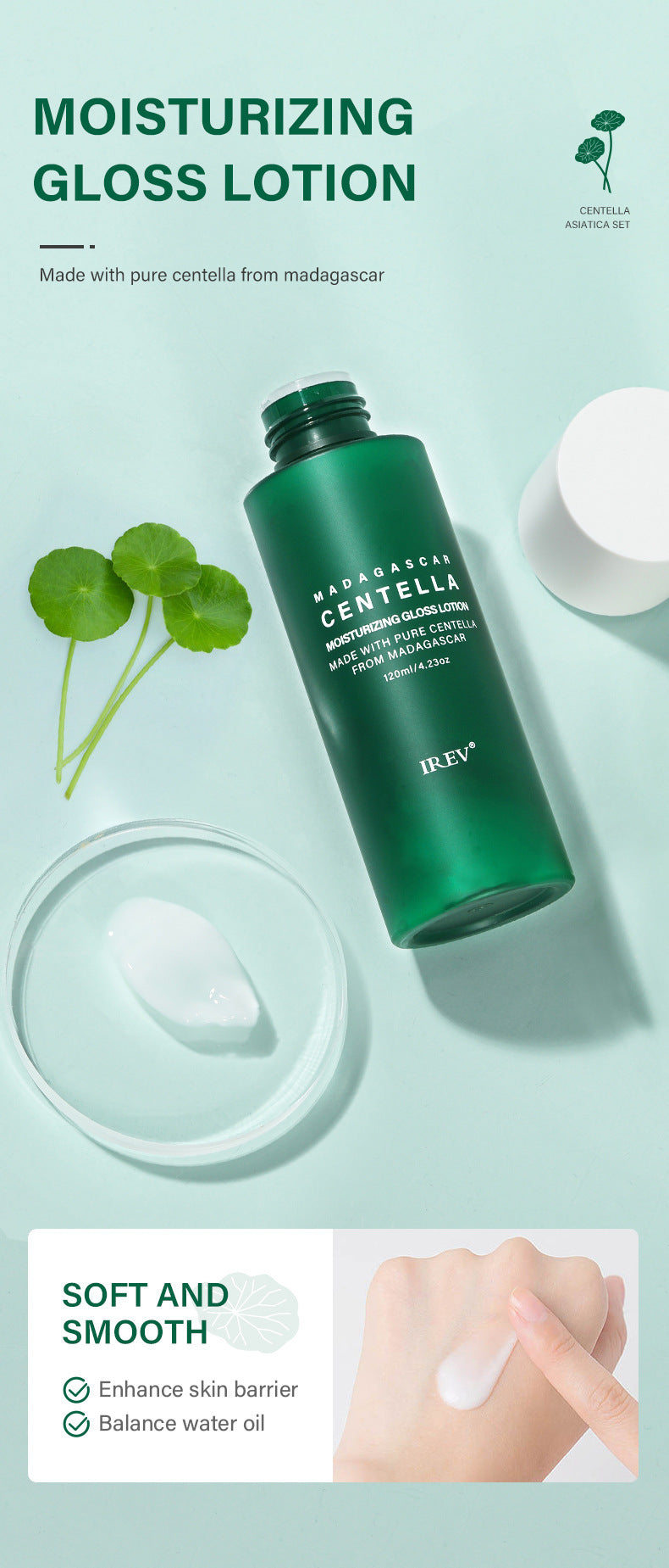 Set Combinaison Soins du visage hydratant lumineux le tient