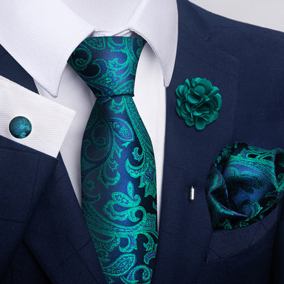 Costume cravate homme Pocket Square Combo 8