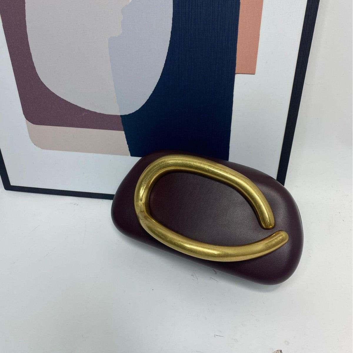 Sac en Pochette  en métal rétro