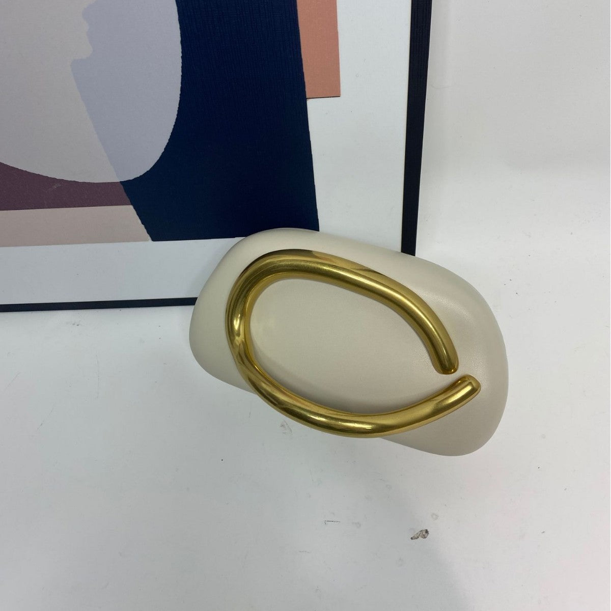 Sac en Pochette  en métal rétro