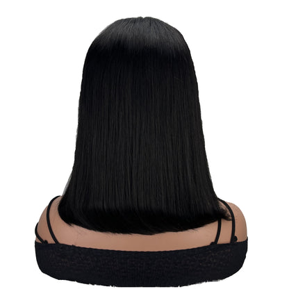 134 perruque de cheveux humains en dentelle frontale complète