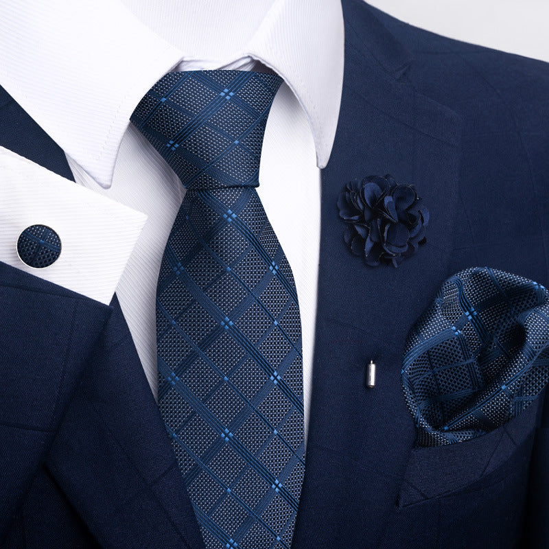 Costume cravate homme Pocket Square Combo 8