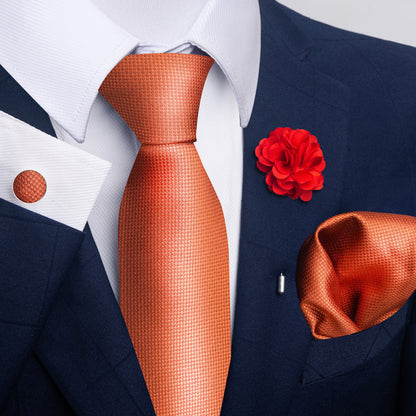 Costume cravate homme Pocket Square Combo 8