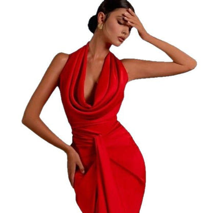 Robe sexy Pendentif du  Dos Col V