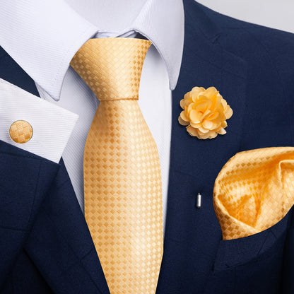 Costume cravate homme Pocket Square Combo 8