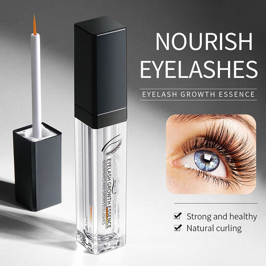 Huile nourrissant naturelle pour des cils épais