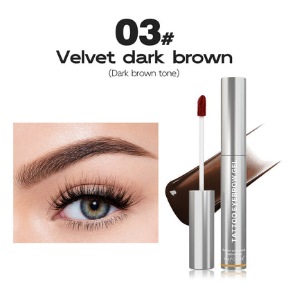 Crème à sourcils longue durée sans bave imperméable