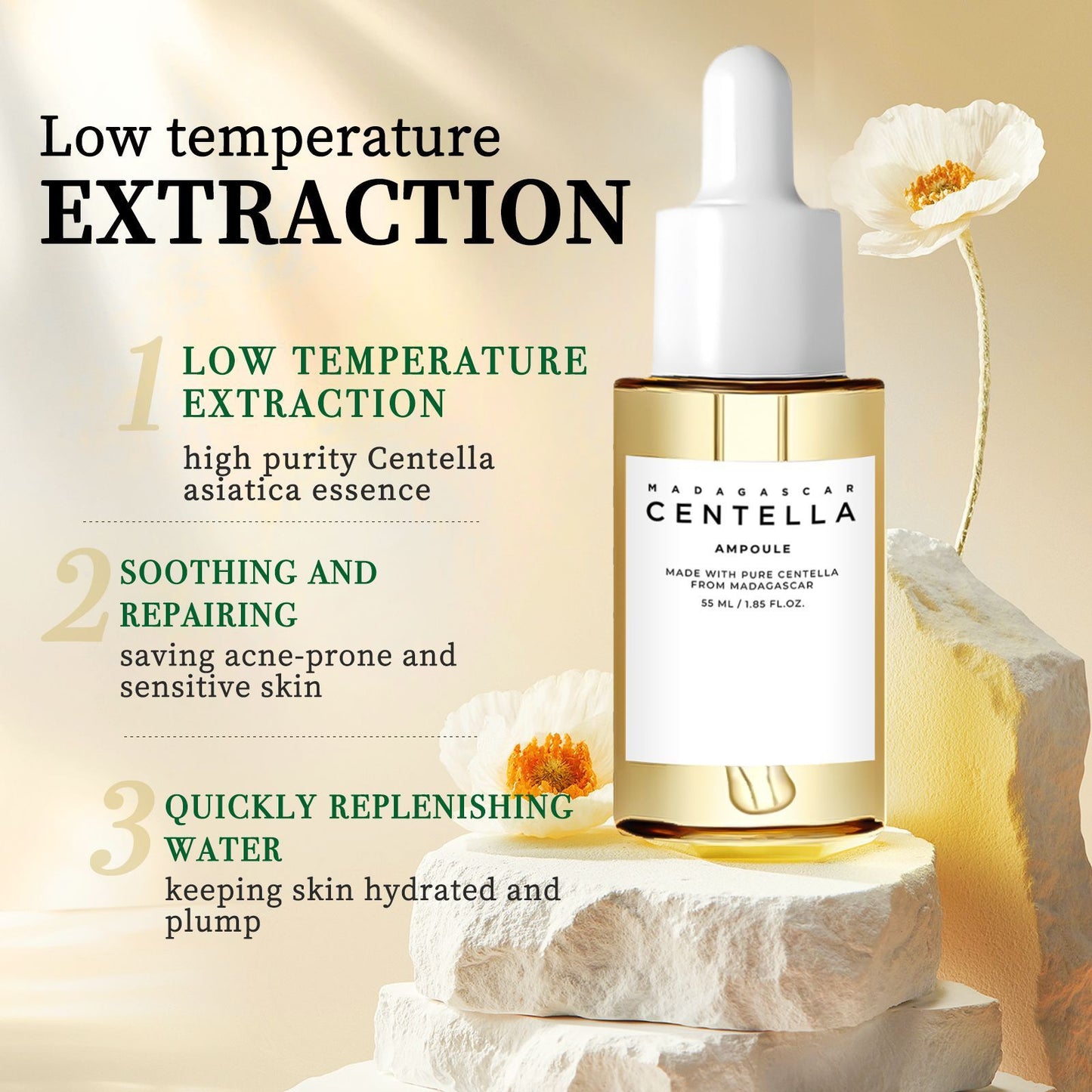 Beauté Madagascar Centella Asiatica Soin du visage